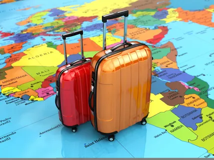 签证护照等旅游元素高清图片