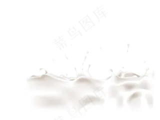 自然色简约风奶茶免抠元素 