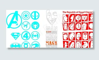 V字仇杀队 美国队长贴纸图片