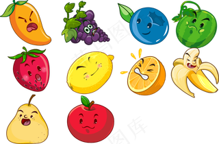 水果卡通可爱图片