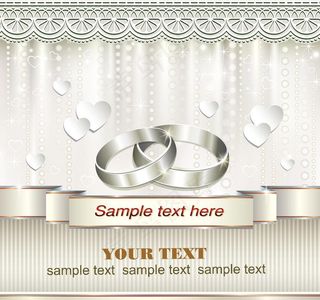 婚礼邀请卡 结图片