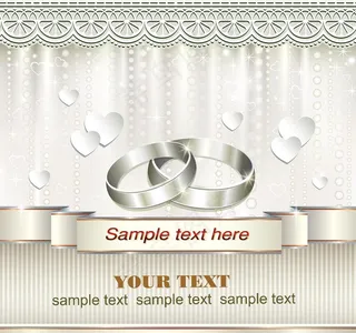 婚礼邀请卡 结图片