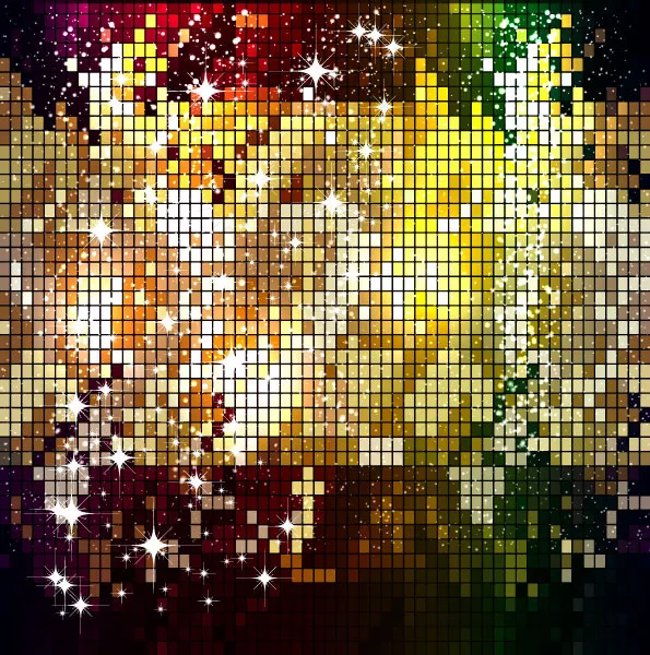 星光璀璨的色彩背景——矢量素材
