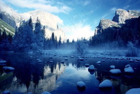 雪山风景摄影高清图片