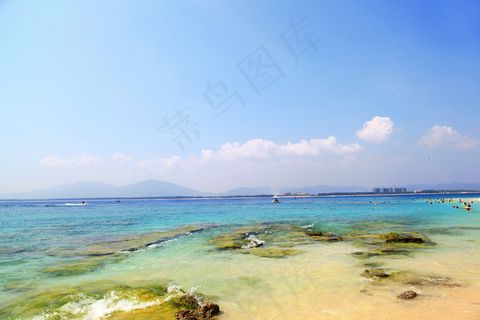 蜈支洲岛的海滩图片