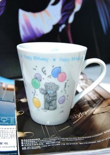 小熊马克杯图片