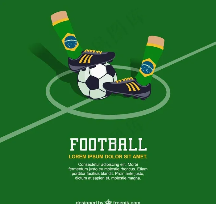 巴西世界杯矢量素材图片ai矢量模版下载