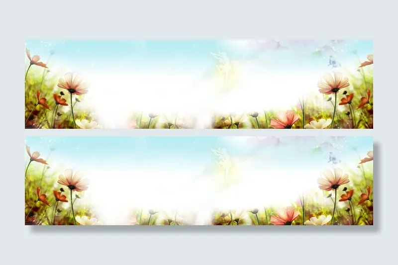 淘宝 女鞋 梦幻 背景 banne...