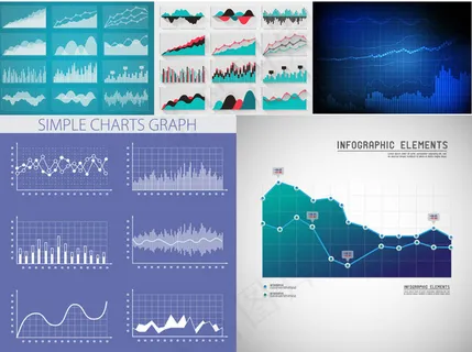 数据统计图表矢量 数据统计图表矢量