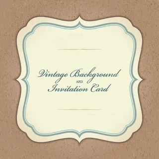 老式的邀请卡片背景矢量03