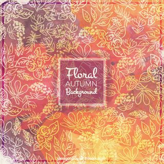 黄色背景矢量图