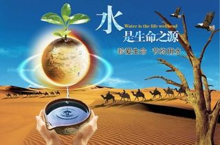 节约用水 地球 沙漠图片