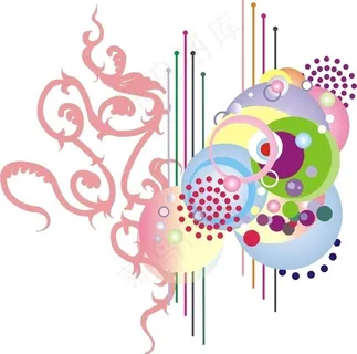 时尚节约条纹矢量图图片