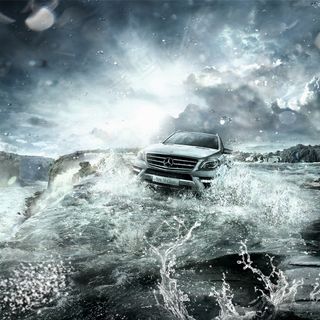 炫酷大气汽车背景图