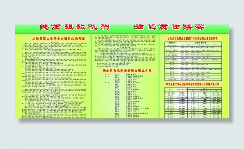 食品药品监督管理局建立健全规章制度...cdr矢量模版下载