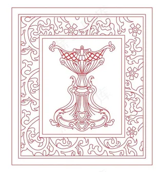 欧式方形挂件图片