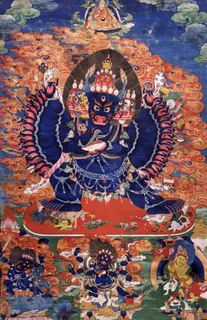 大威德金刚图片 大威德金刚图片