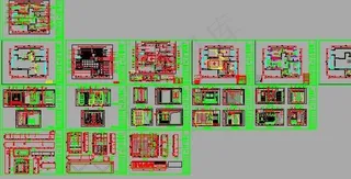 最新古典家庭装修设计施工图