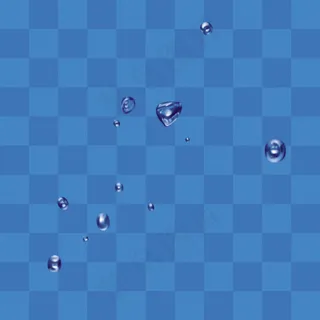 水珠系列psd素材-15