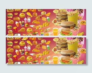 西式快餐高清素材图片