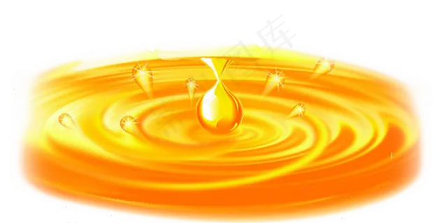 一滴油素材油滴水滴飞溅的油