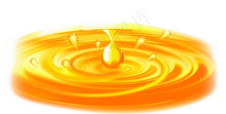 一滴油素材油滴水滴飞溅的油