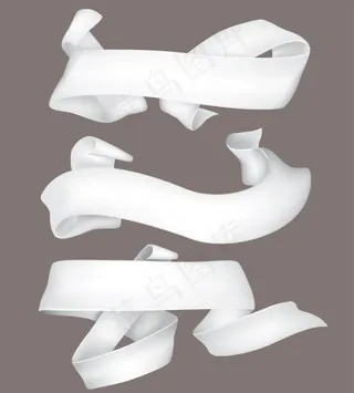 精美的丝绸集矢量素材