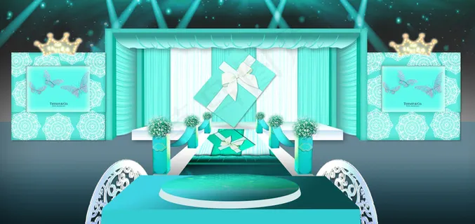 婚礼效果   提夫尼蓝  婚礼背景 婚礼效果   提夫尼蓝  婚礼背景