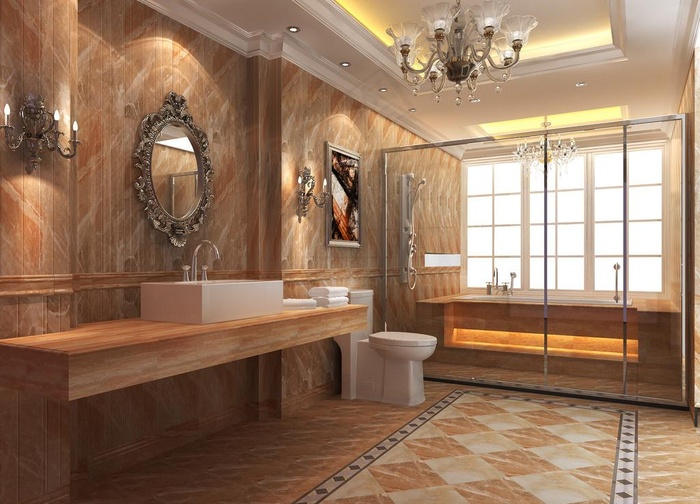 室内卫生间效果图