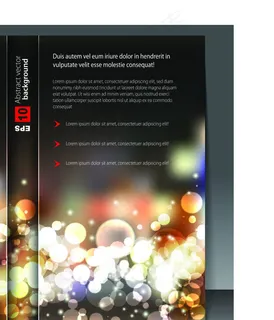 时尚绚丽潮流封面设计