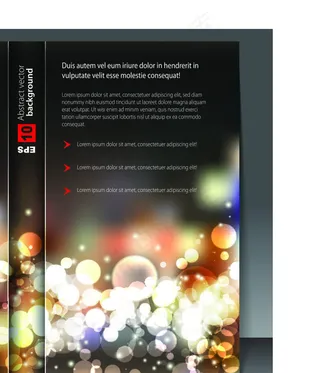 时尚绚丽潮流封面设计