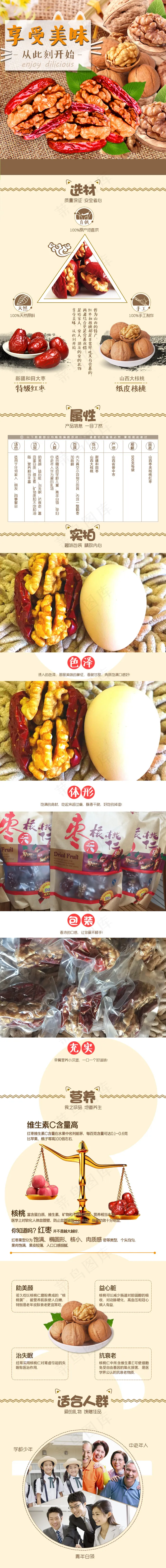 枣夹核桃详情页(790X7446(DPI:300))psd模版下载