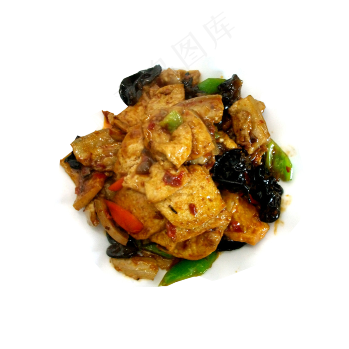 传统家常豆腐餐饮免扣PNG素材