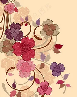 花纹背景素材图片