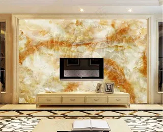 高清山水大理石纹电视背景墙江山如画