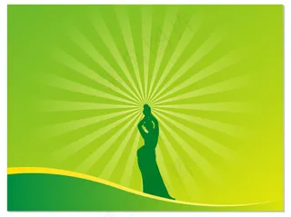 珠海渔女矢量图