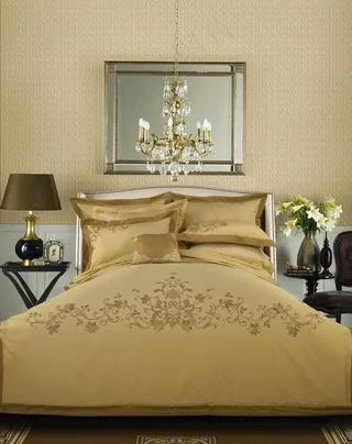 欧式花纹四件套床品图片