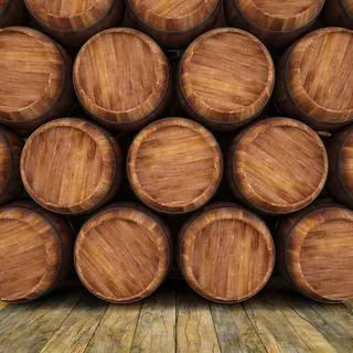 酒桶图片