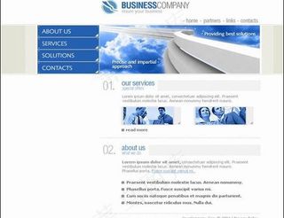 商务公司模板图片