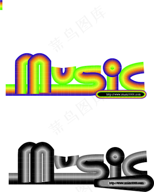 MUSICai矢量模版下载