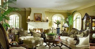 古典欧式客厅图片