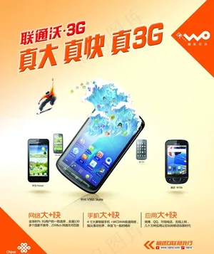 联通沃3g图片