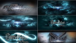 电影级震撼片头AE模板,三款入