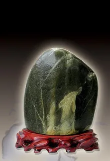 李时珍采药景观石图片