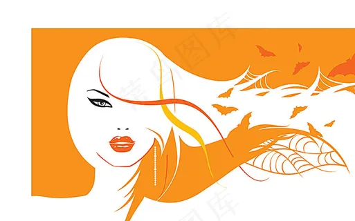 矢量美女设计素材