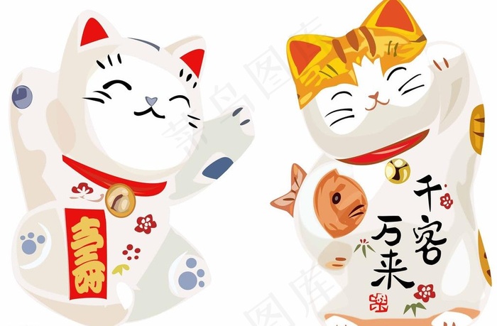 猫招财图片