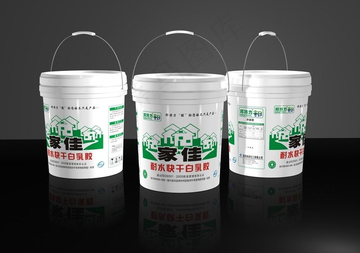 家佳白乳胶 (平面图)