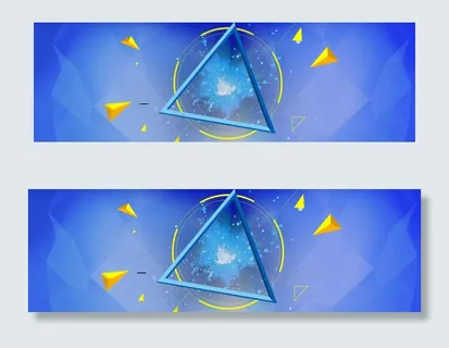 淘宝天猫扁平式banner背景