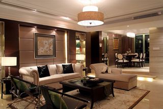 欧式客厅效果图