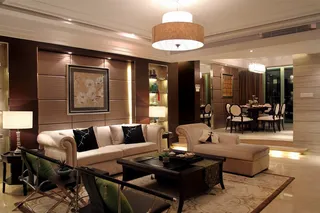 欧式客厅效果图